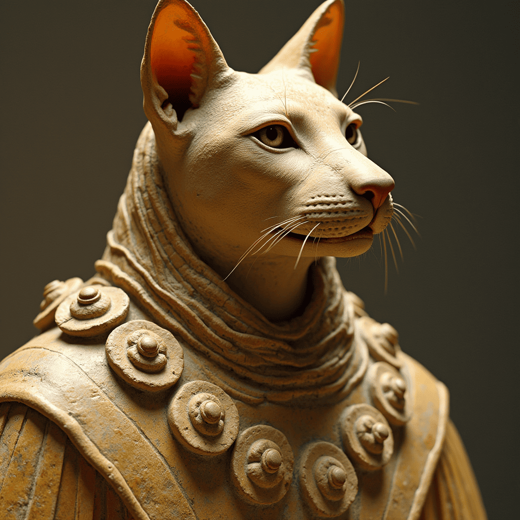 Cats Through the Ages: A Tale of Two Civilizations